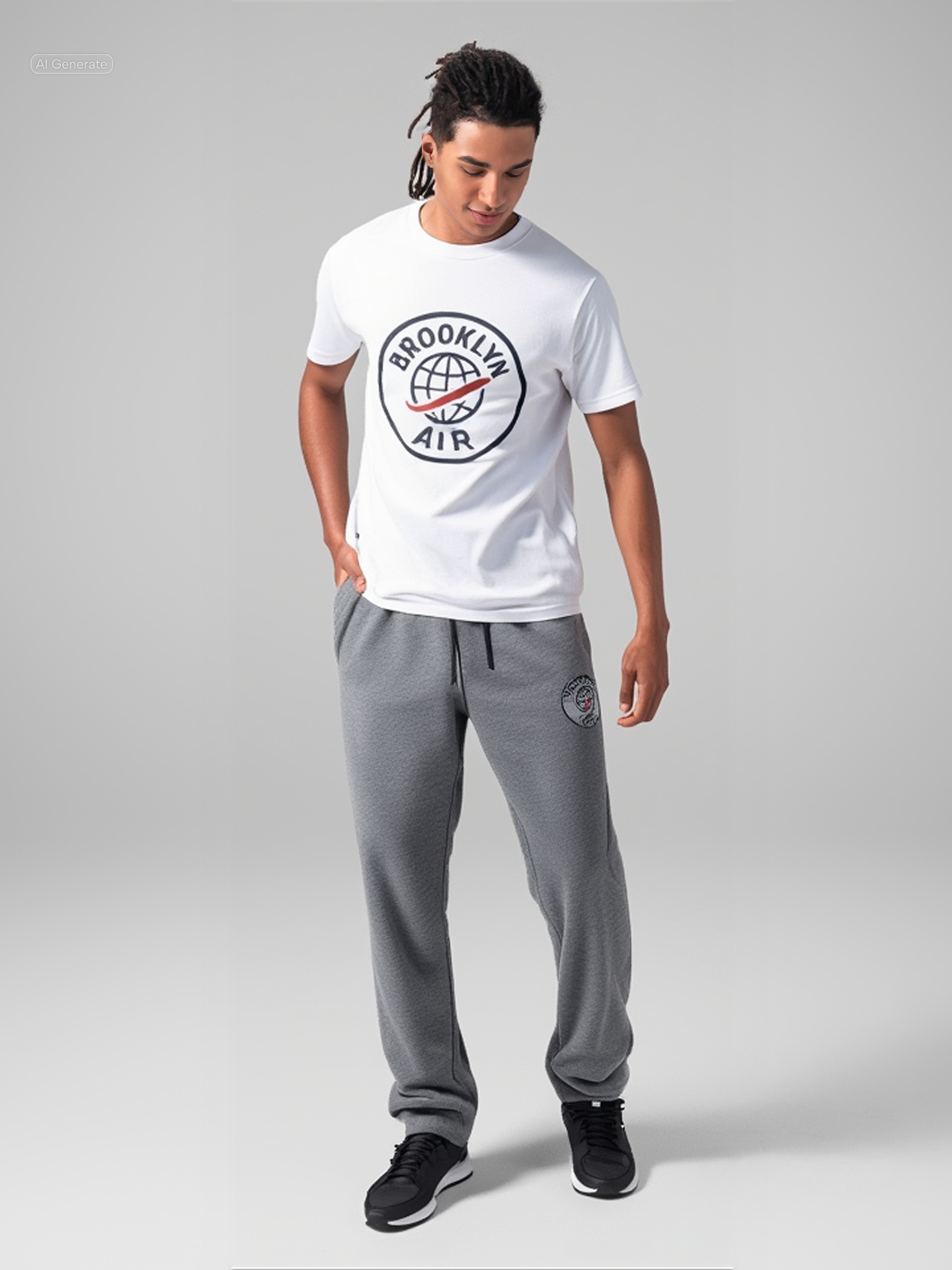 Global Service Heavyweight White Tee